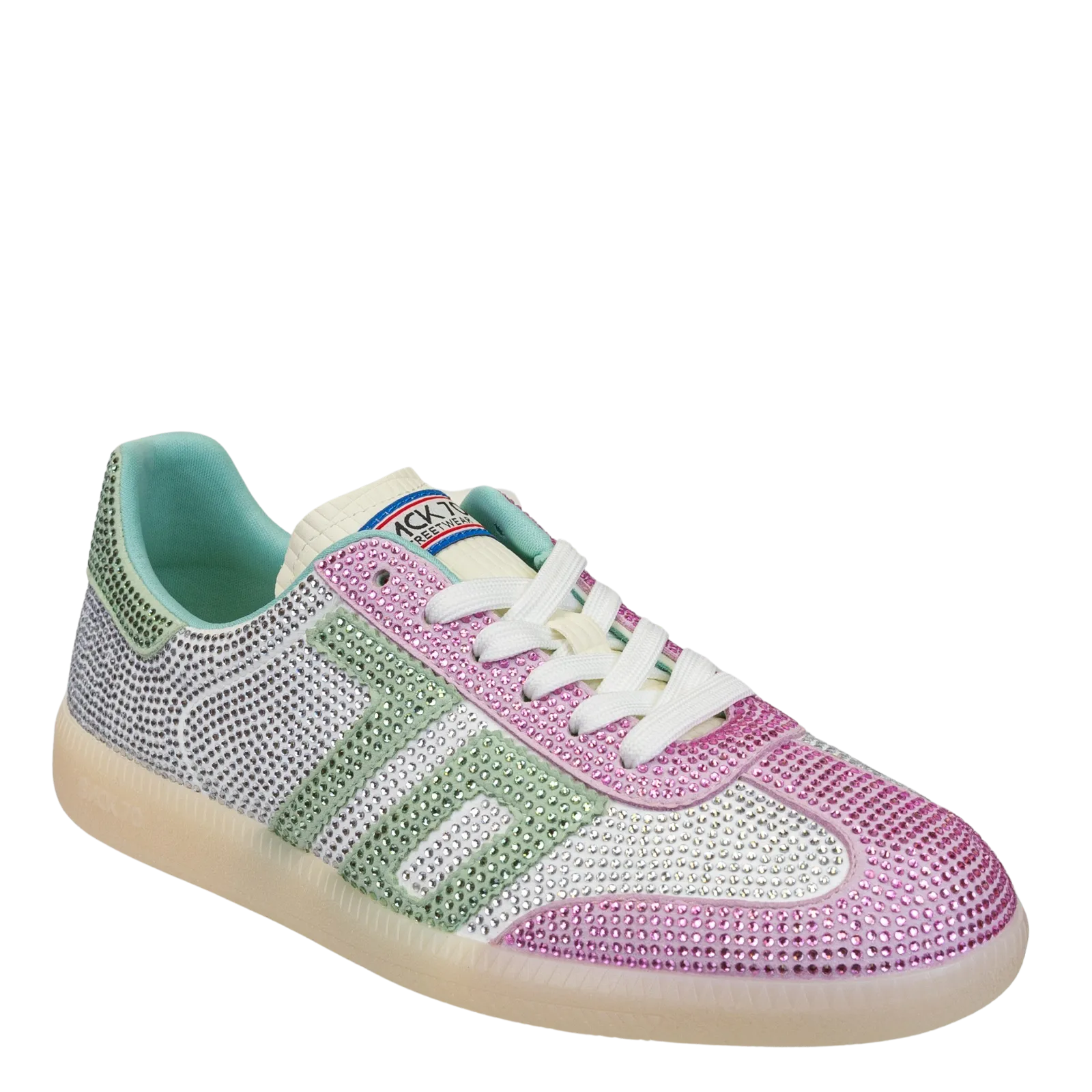 BACK 70 - SIRIO 2506 in PINK LIGHT GREEN Sneakers