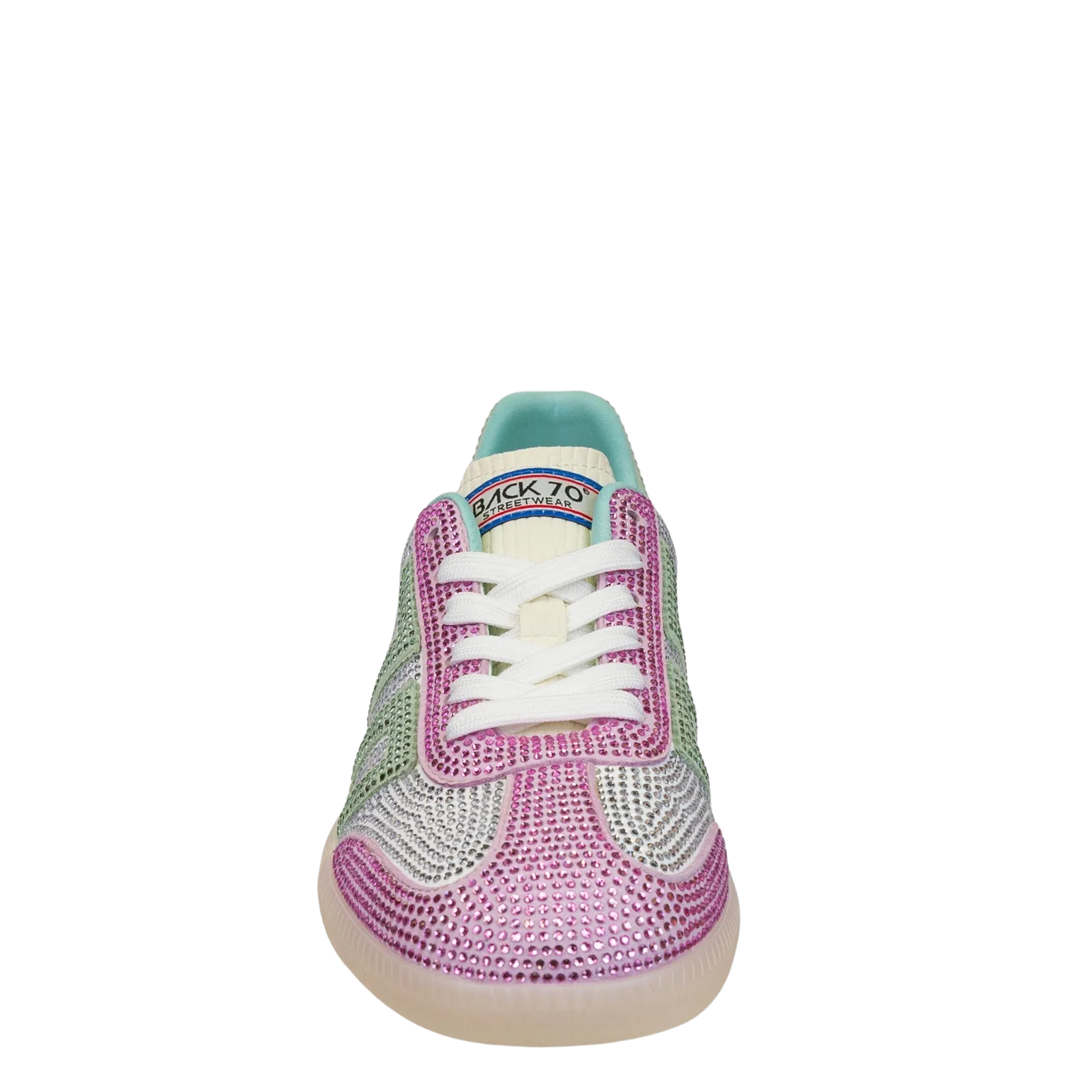 BACK 70 - SIRIO 2506 in PINK LIGHT GREEN Sneakers