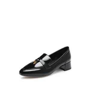 Black Classic Signature Patent Loafers
