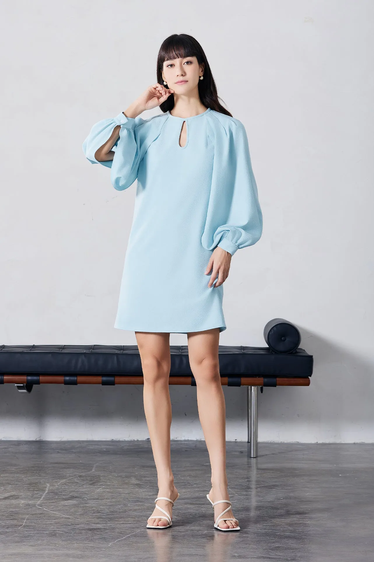 BLUE DRESS