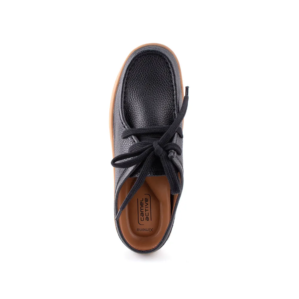 camel active Women Wendy Slip-On Sneakers Shoes - 752305-DZ01SV-1-BLACK