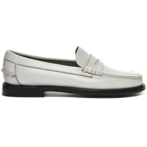 CLASSIC DAN PIGMENT WOMAN - Moc - Moccasin - Woman - WHITE