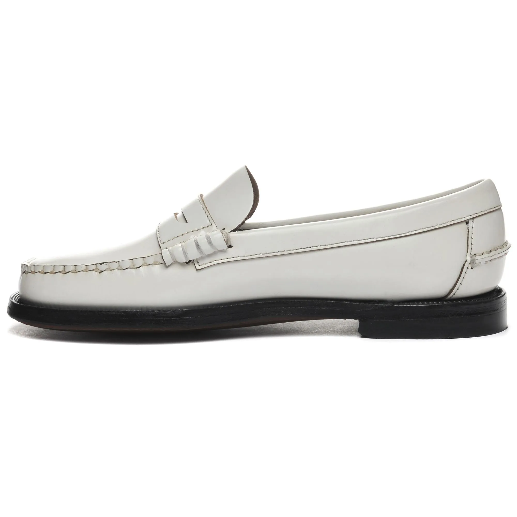 CLASSIC DAN PIGMENT WOMAN - Moc - Moccasin - Woman - WHITE