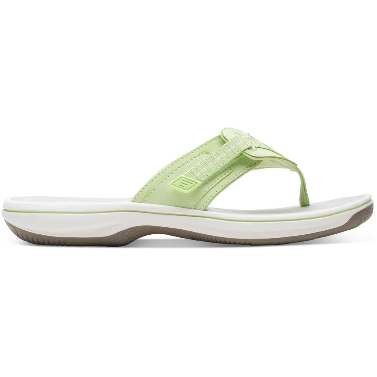 Cloudsteppers by Clarks Womens Brinkley Jazz Thong Slip On Flip-Flops