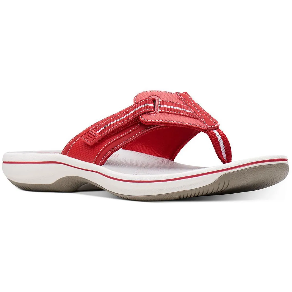 Cloudsteppers by Clarks Womens Brinkley Jazz Thong Slip On Flip-Flops
