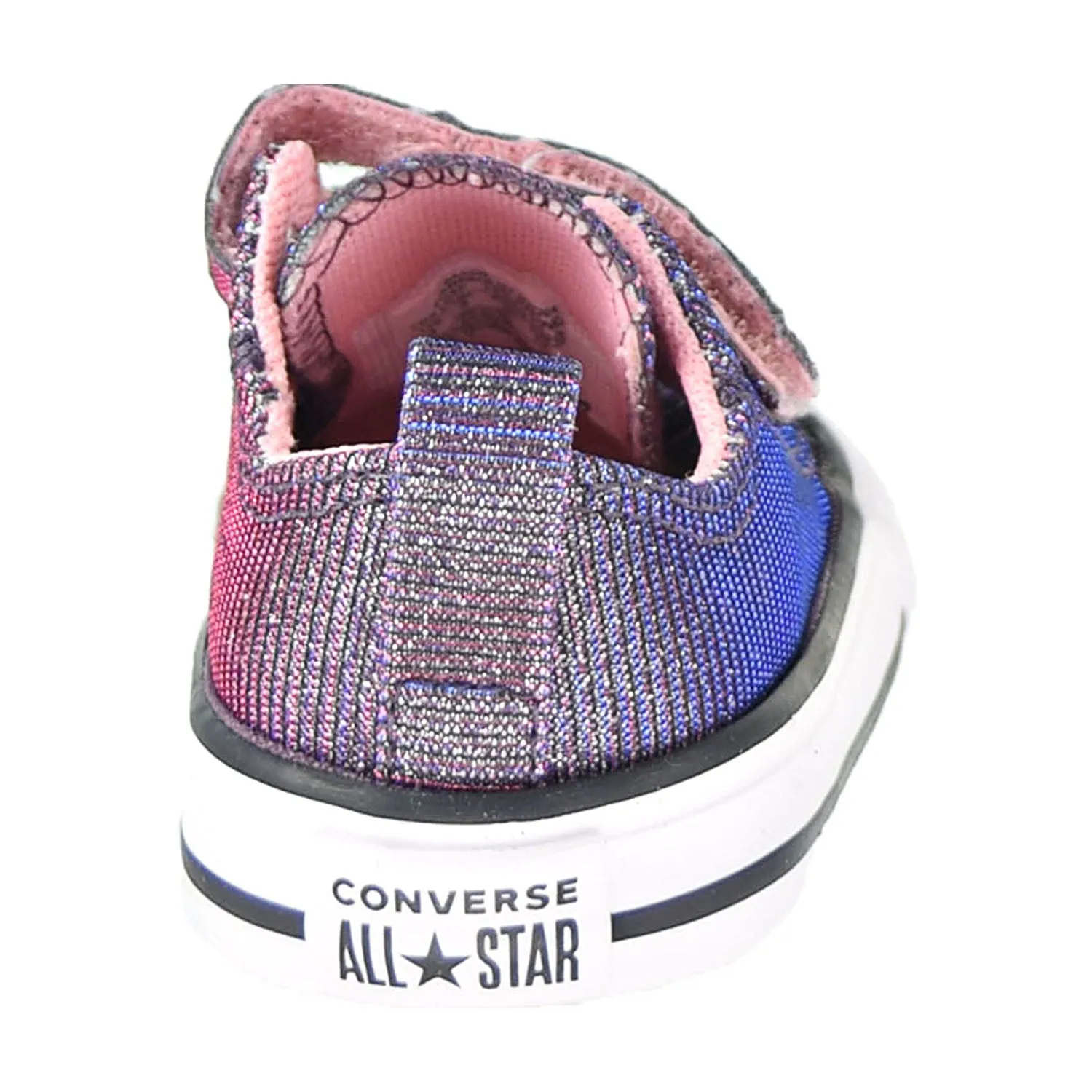 Converse Chuck Taylor AS Space Star Hook And Loop Ox Toddler Shoes Coastal Pink