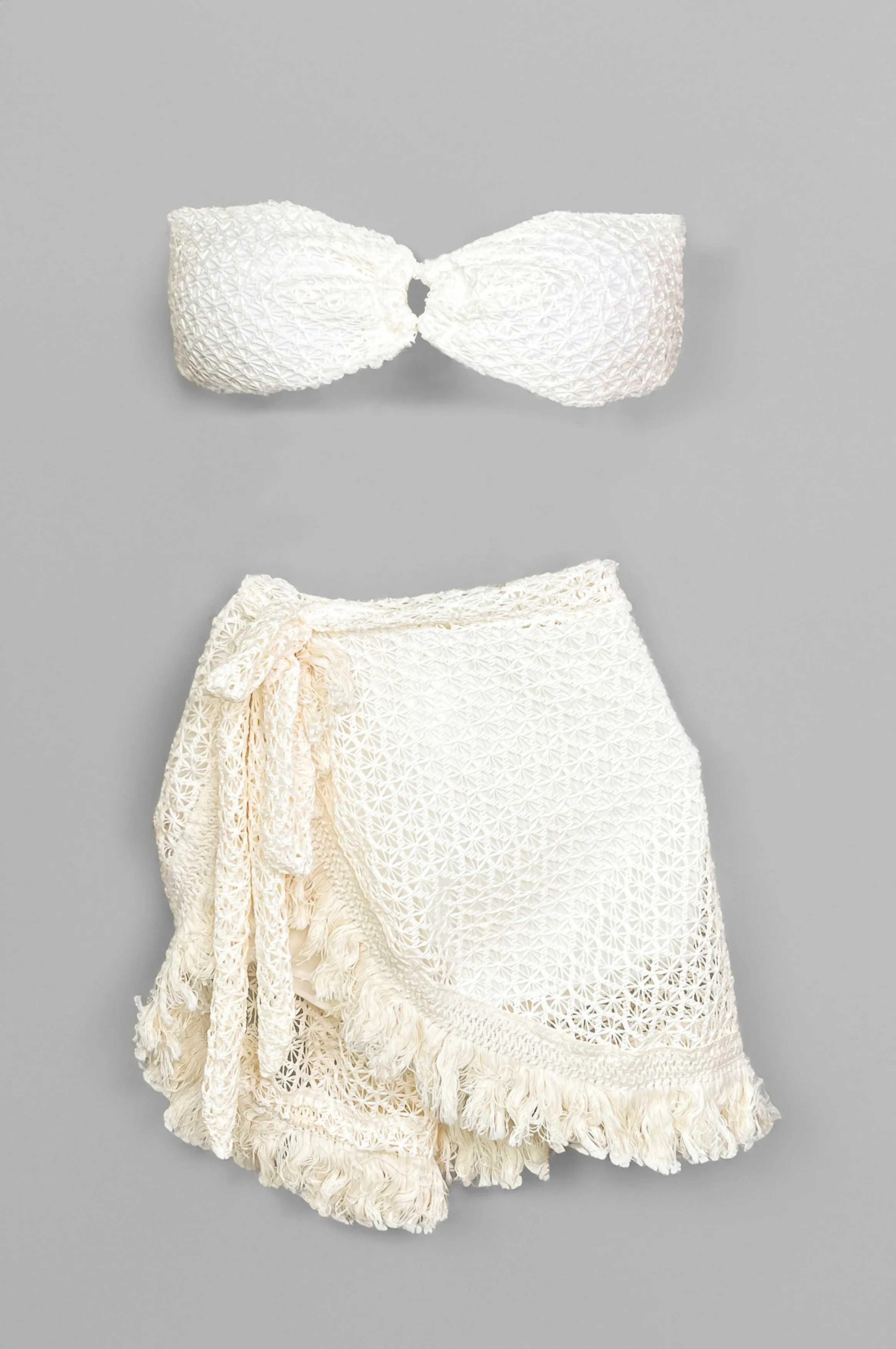 Crochet 3-Piece Wrap Skirt Set | Outfit Sets