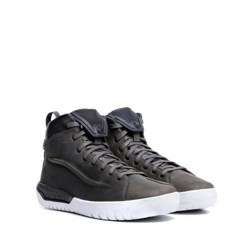 Dainese Metractive D-WP Shoes Smoke-Green/White