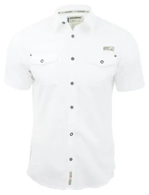 Dissident Vantage white cotton shirt