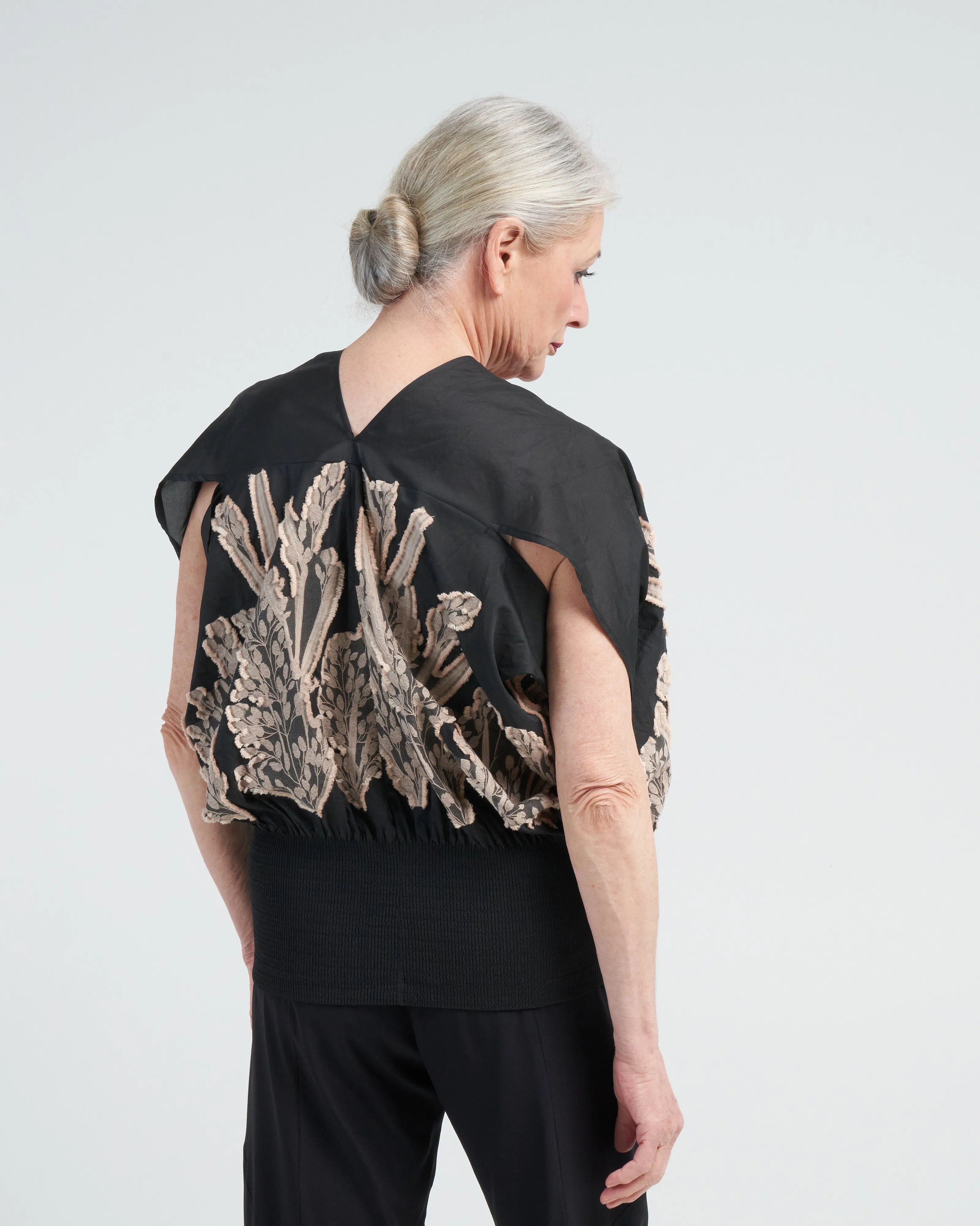 eva top - black/natural