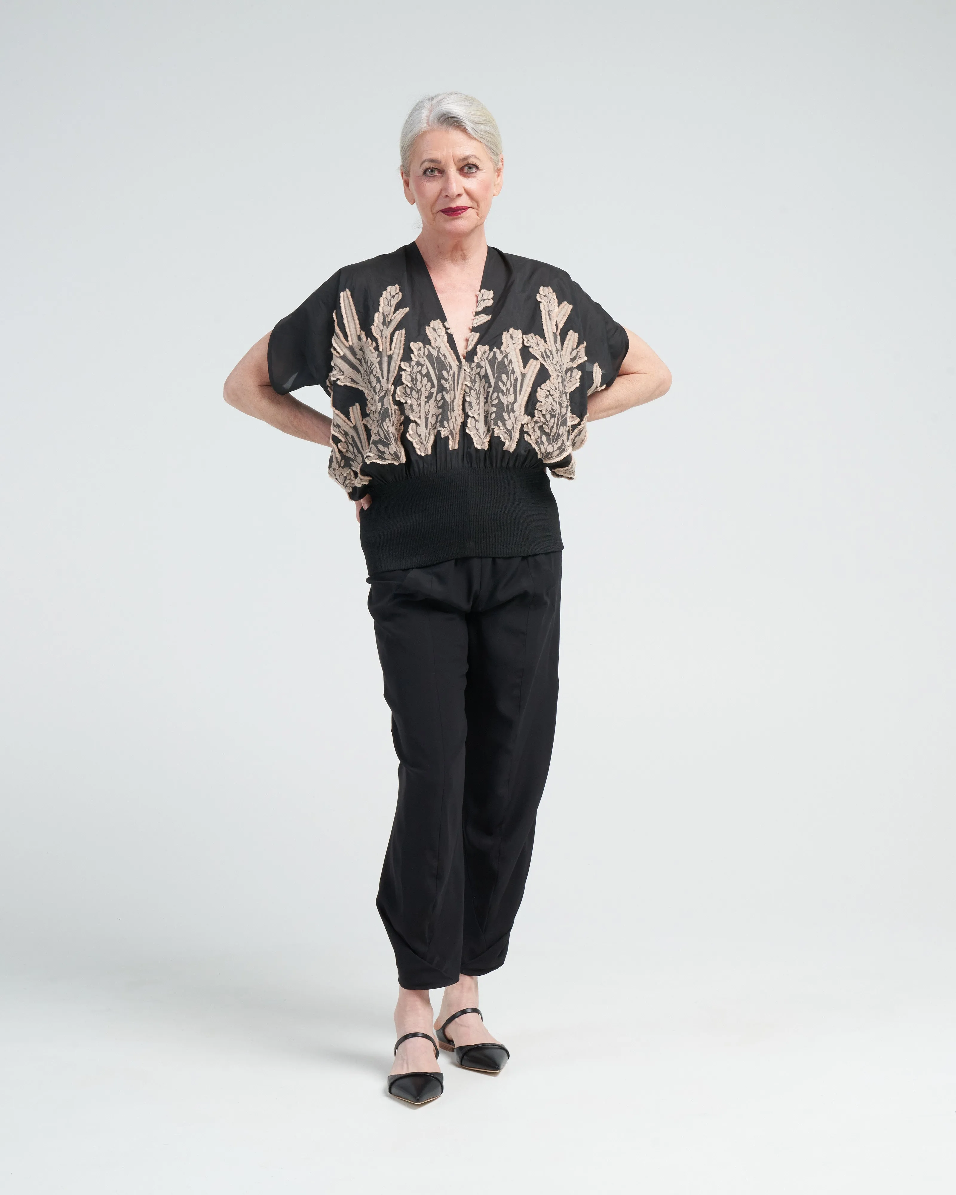 eva top - black/natural