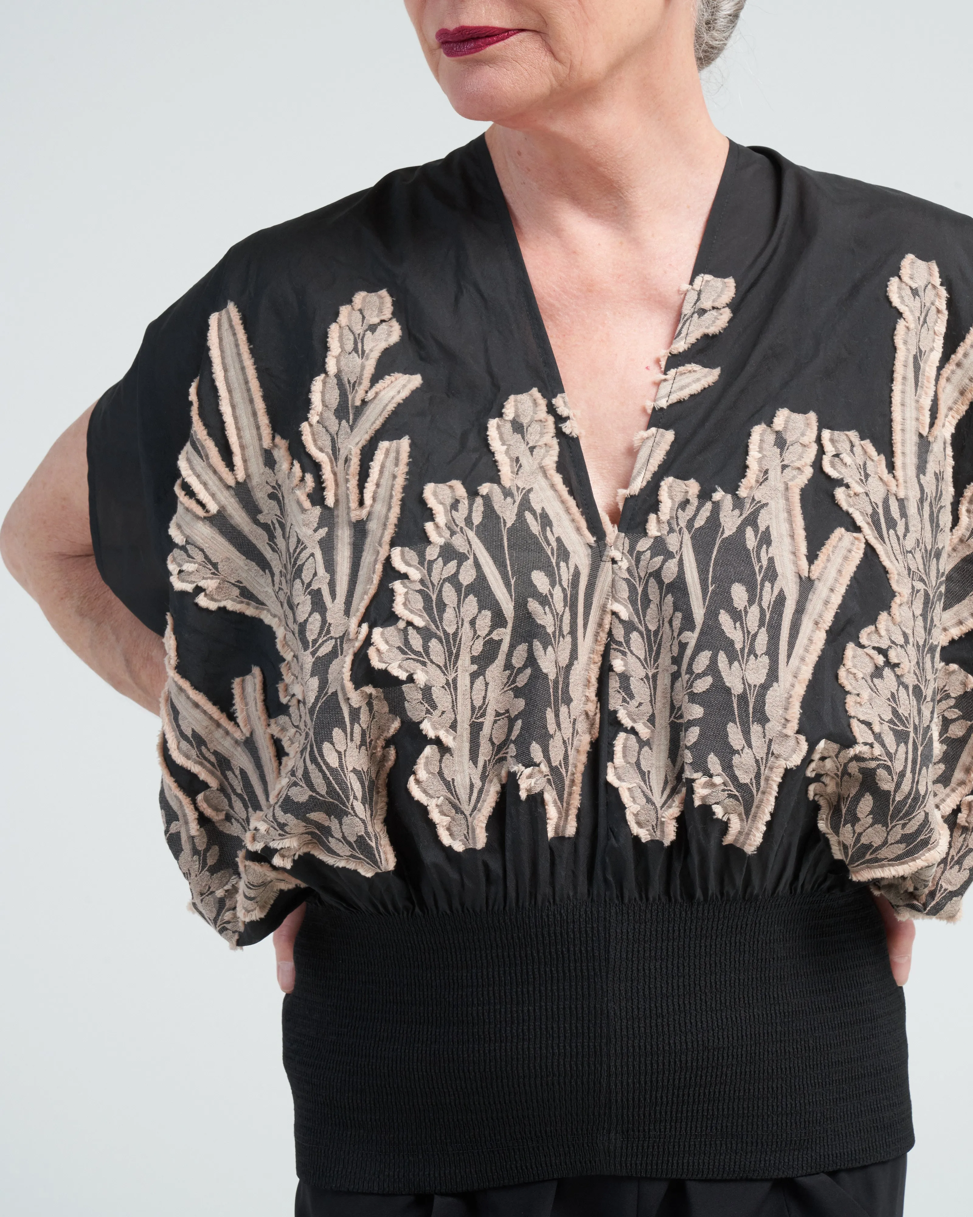 eva top - black/natural