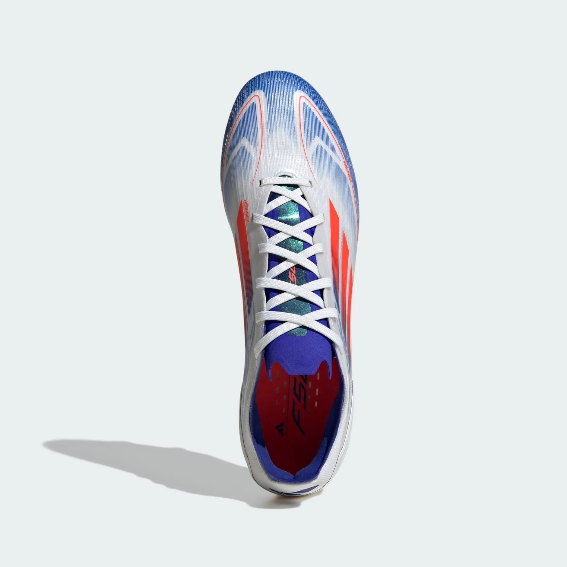 F50 PRO FIRM GROUND BOOTS - Cloud White / Solar Red / Lucid Blue