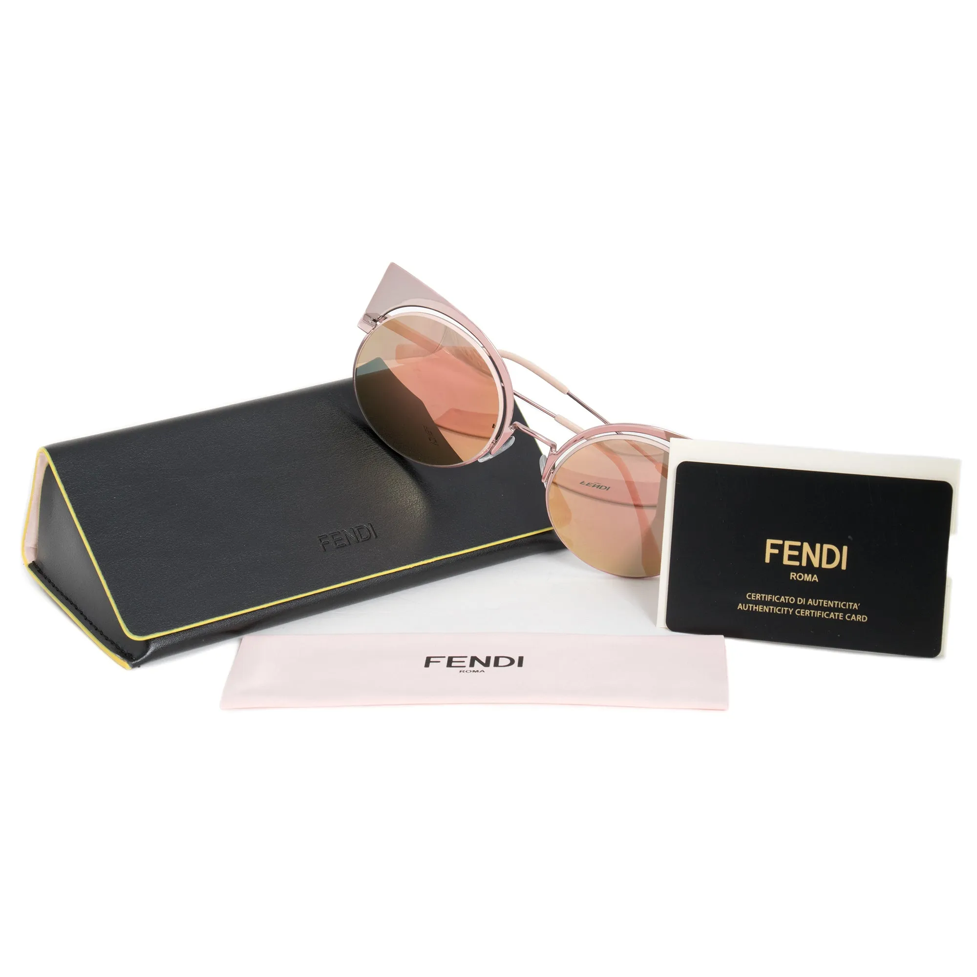 Fendi Eyeshine Cat Eye Sunglasses FF0177S Z5D 0J 53