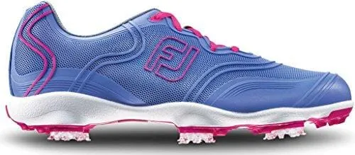 FootJoy Women's FJASPIRE-Previous Season Style Golf Shoes Purple 8 M, Periwinkle, US