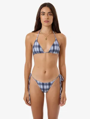 Friendly Service String Bikini Top - Iceberg