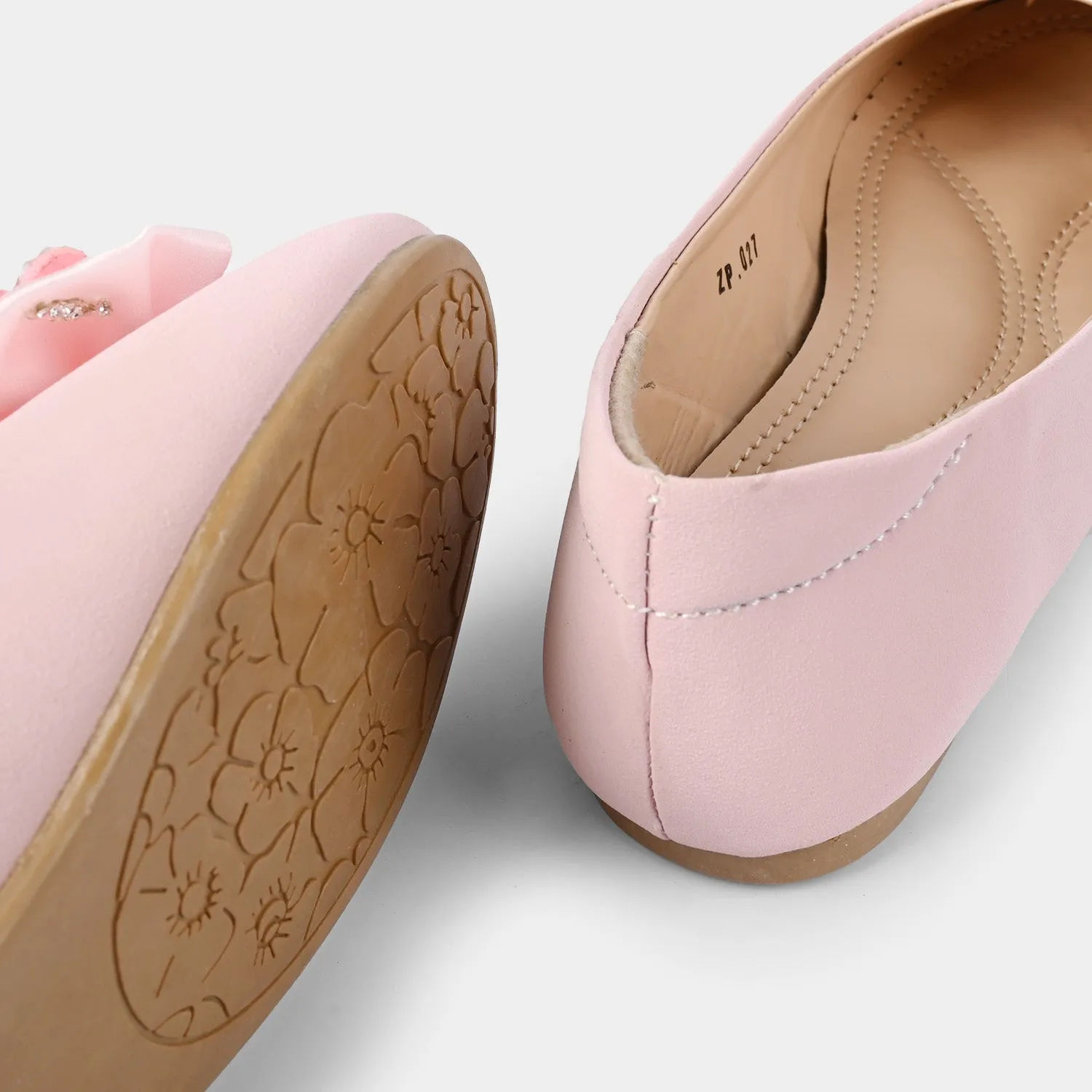 Girls Pumps ZP-027-Pink