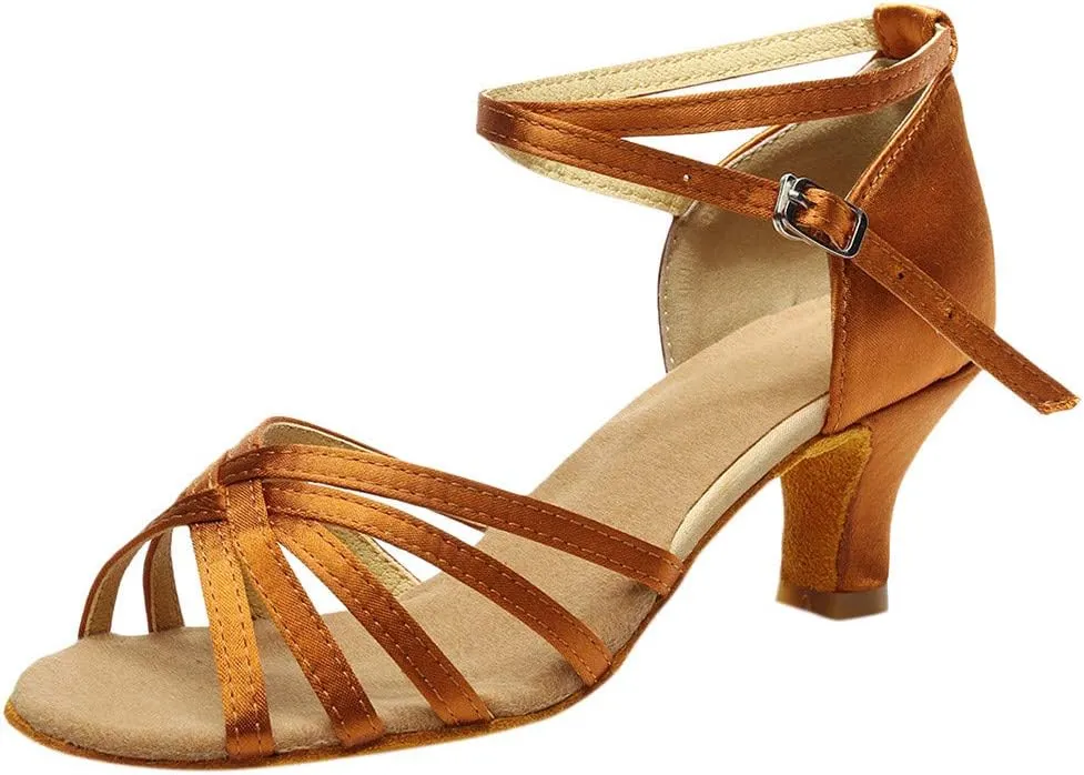 Heel Sandals for Women Platform Sandals Dance Shoes Ballroom Latin Women's Color Fashion Prom Women's Sandals