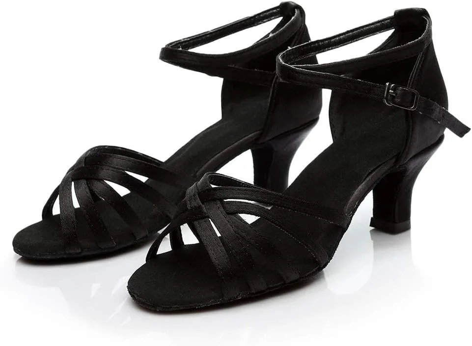 Heel Sandals for Women Platform Sandals Dance Shoes Ballroom Latin Women's Color Fashion Prom Women's Sandals