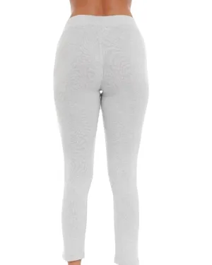 High Rise Capri In Grayblue | Grayblue