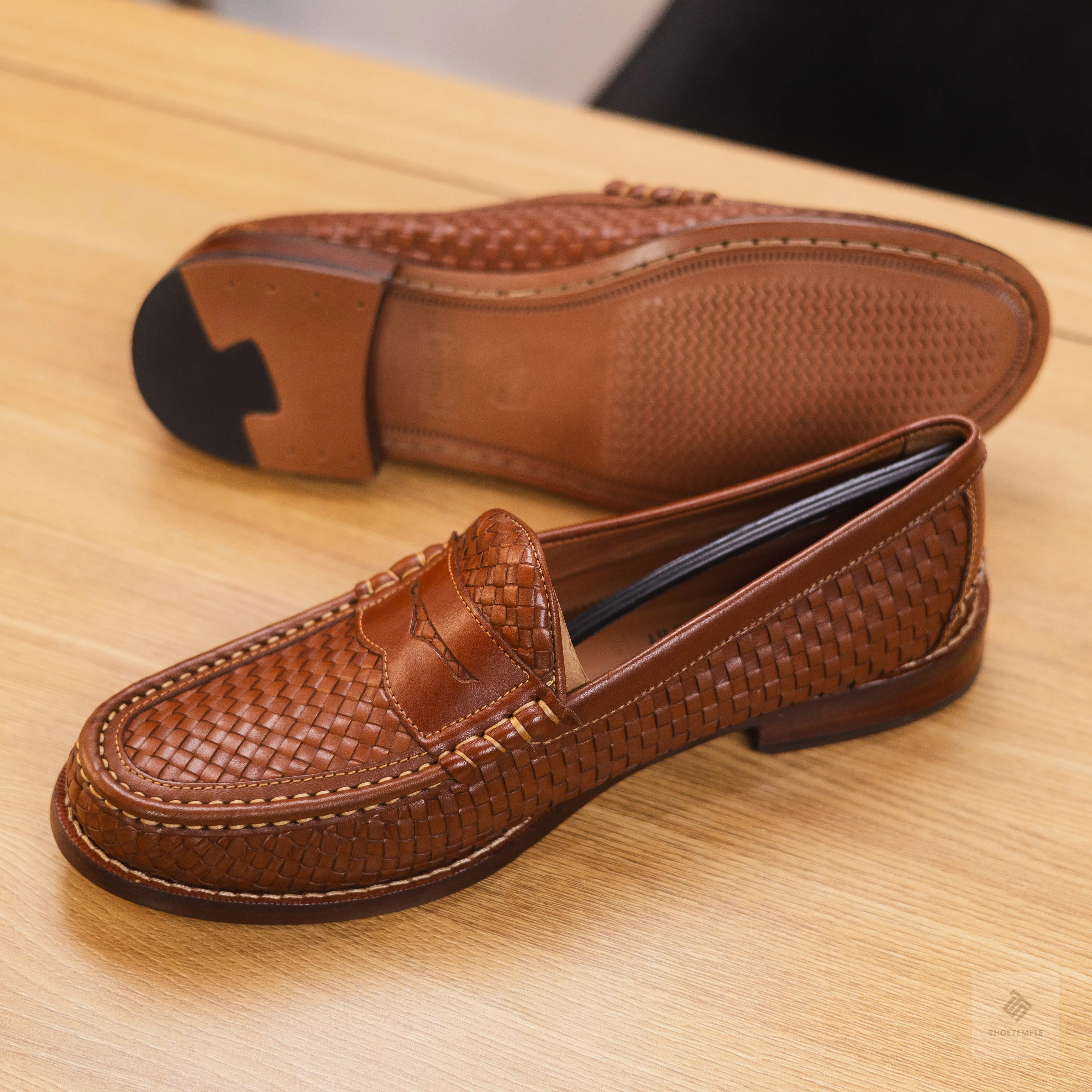 Johnston & Murphy Halstead Woven Penny
