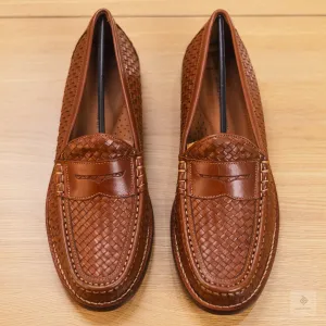 Johnston & Murphy Halstead Woven Penny