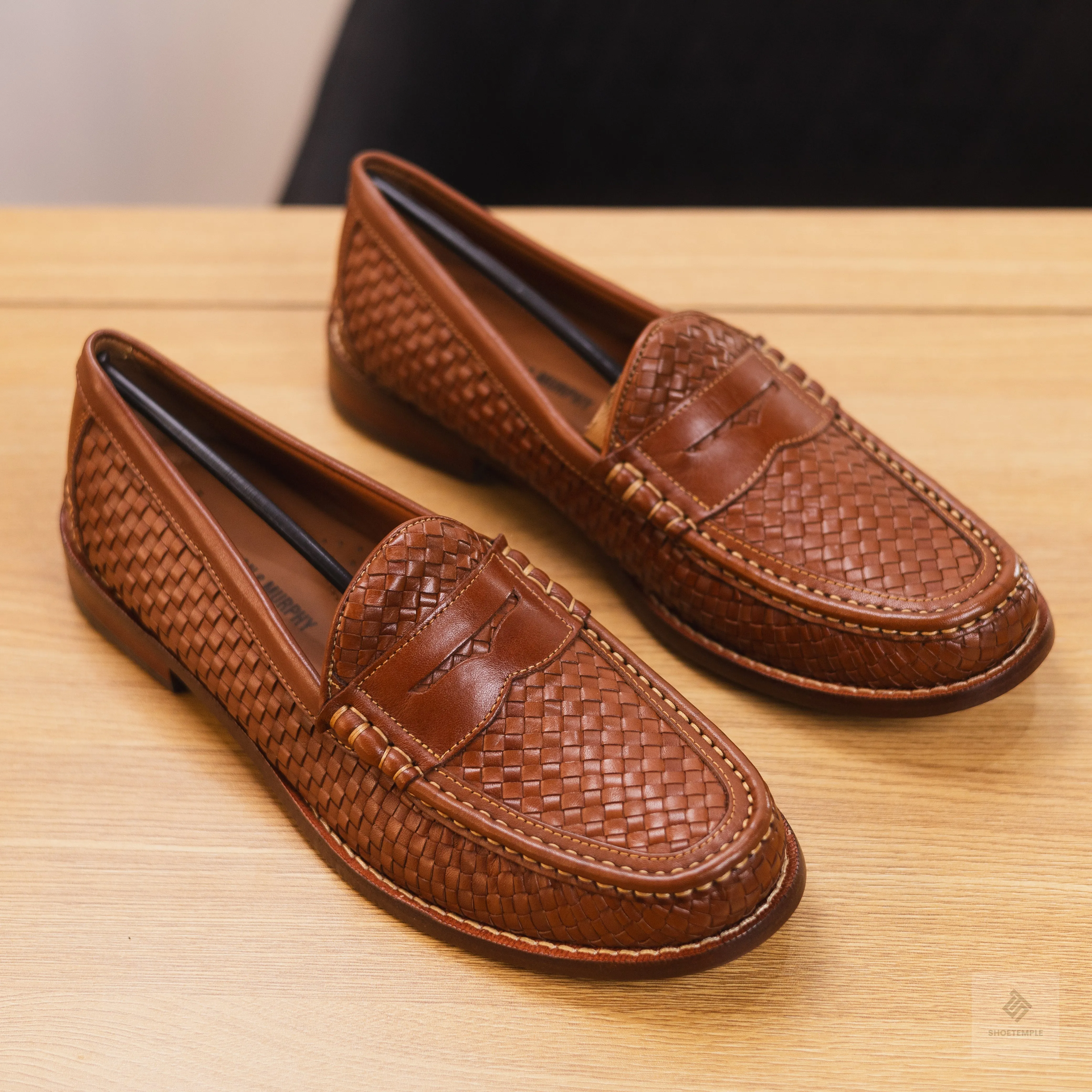 Johnston & Murphy Halstead Woven Penny