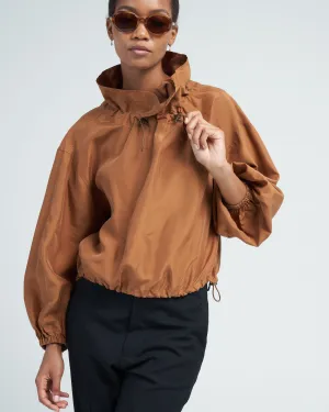 kamara blouse - chestnut