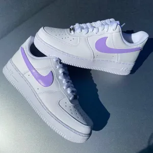 Kids Lilac Tick AF1