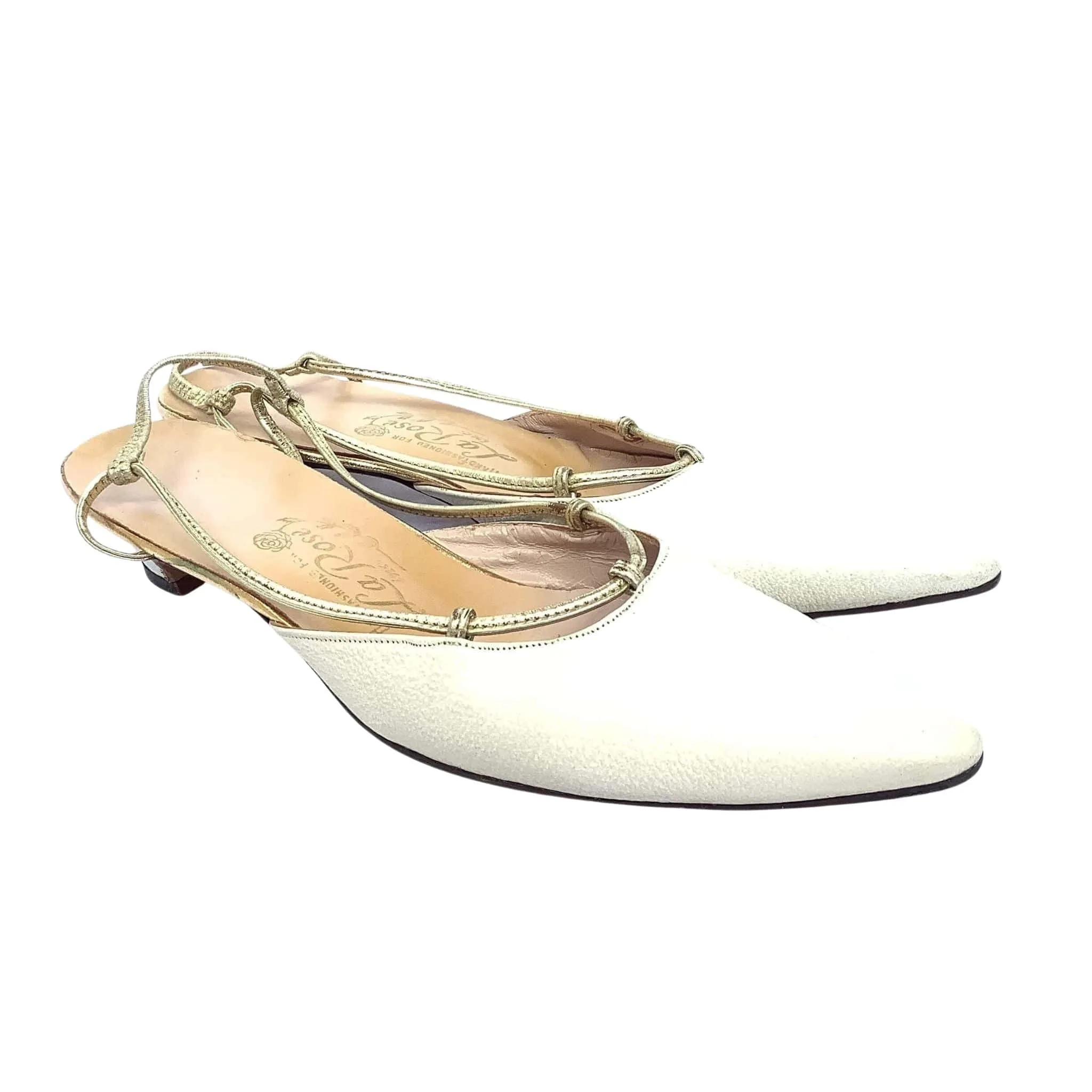 La Rose Kitten Heels