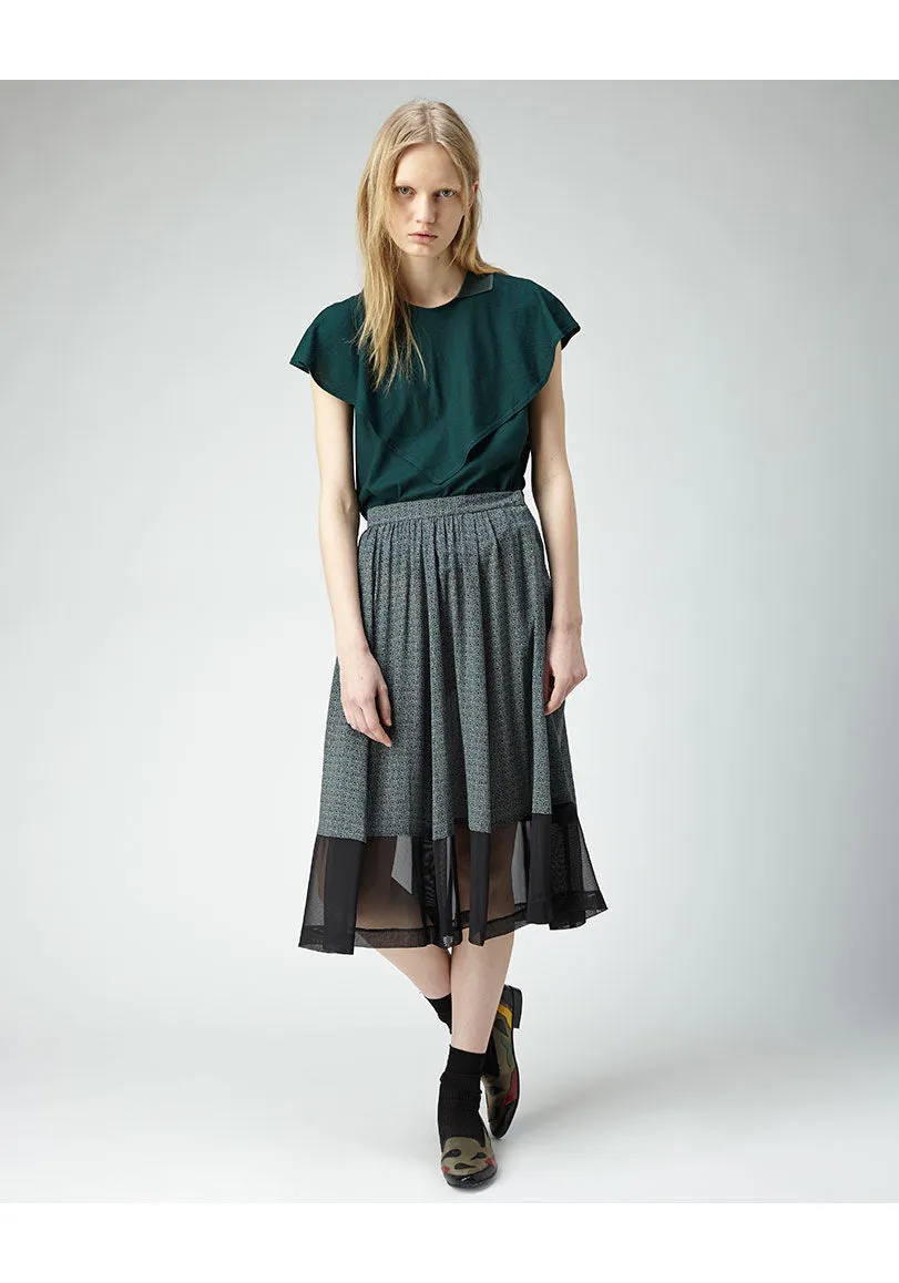 Layered Jersey Top