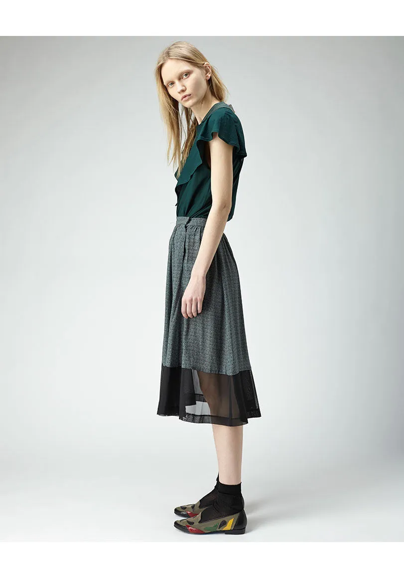 Layered Jersey Top