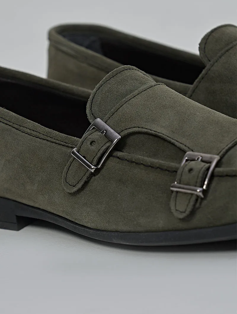 LEONARDO LOAFERS IN GREEN