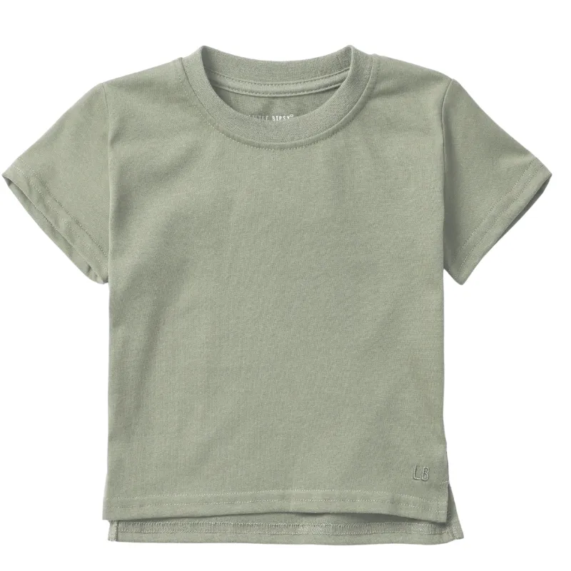 Little Bipsy - Elevated Tee in Basil