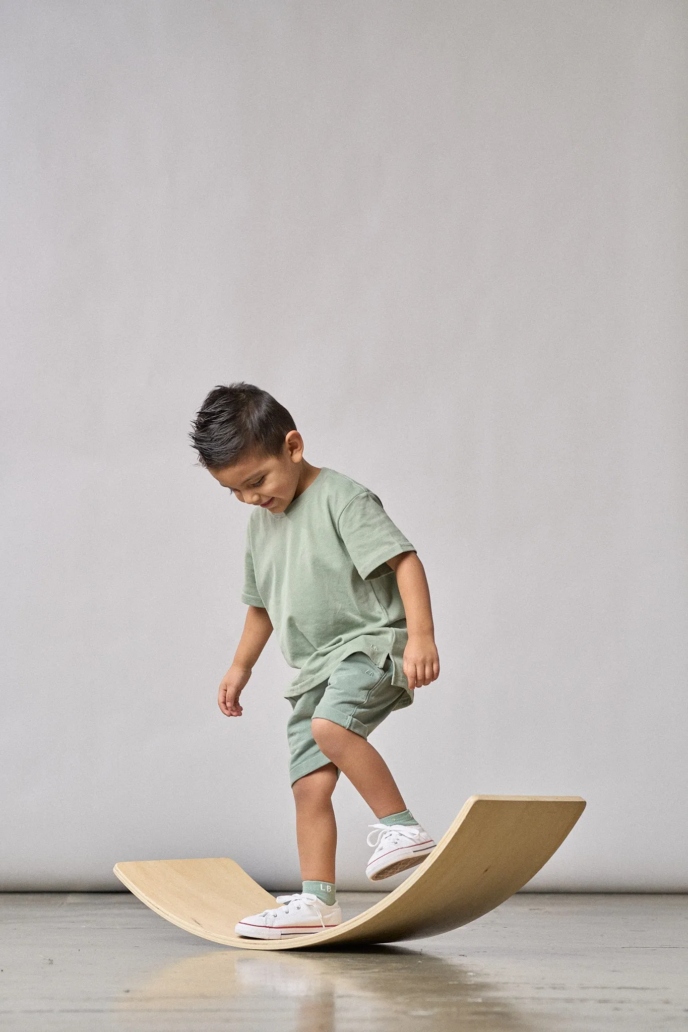 Little Bipsy - Elevated Tee in Basil
