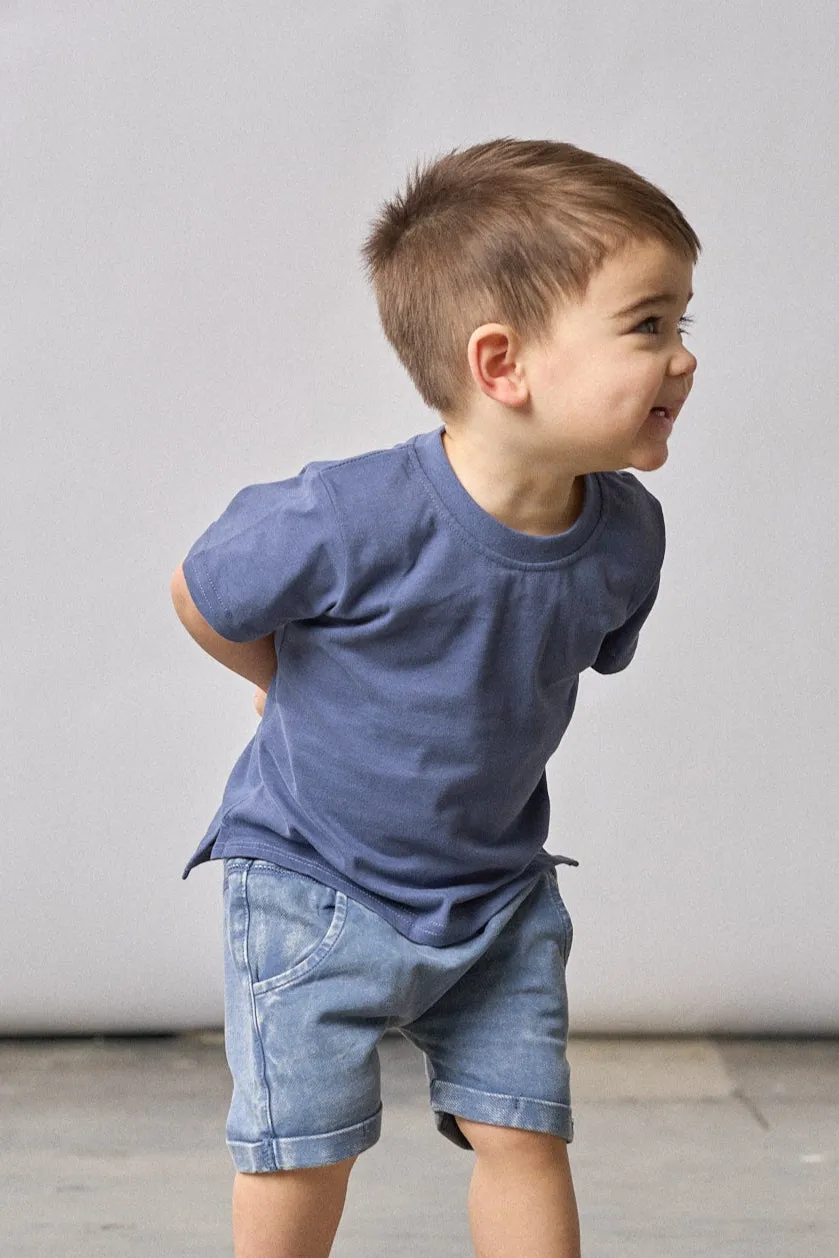 Little Bipsy - Elevated Tee in Navy