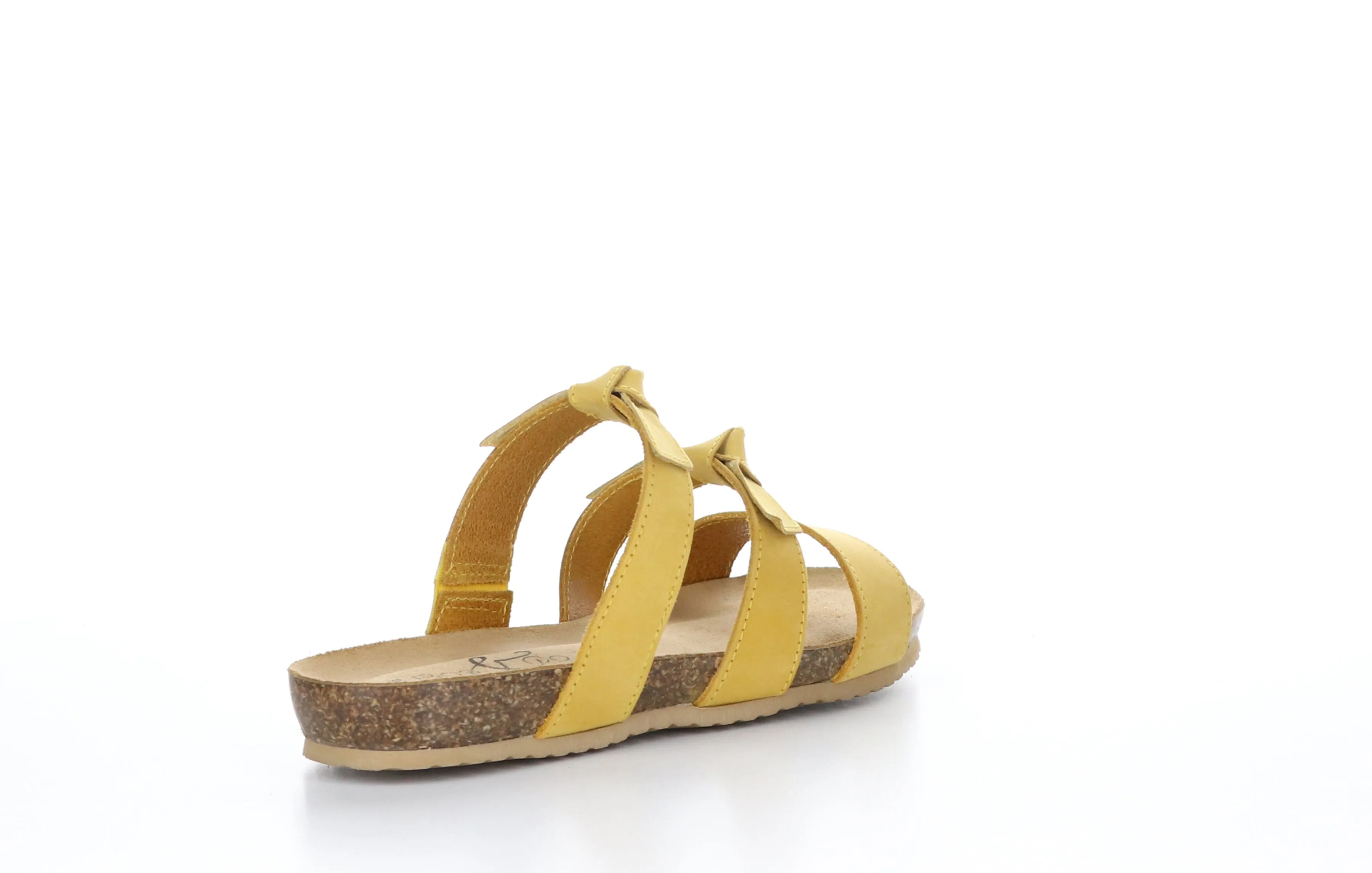 LURE Yellow Strappy Sandals