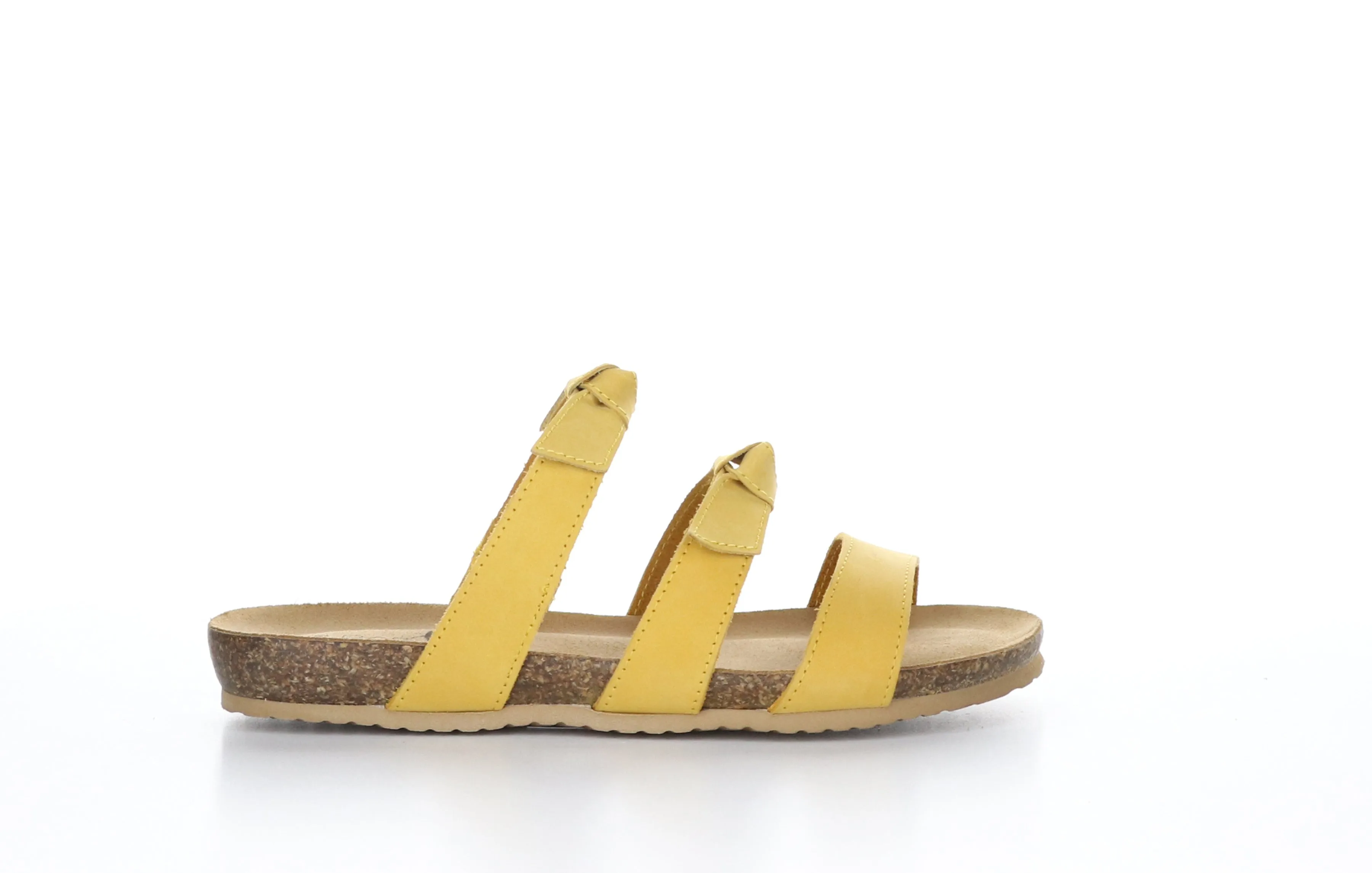 LURE Yellow Strappy Sandals