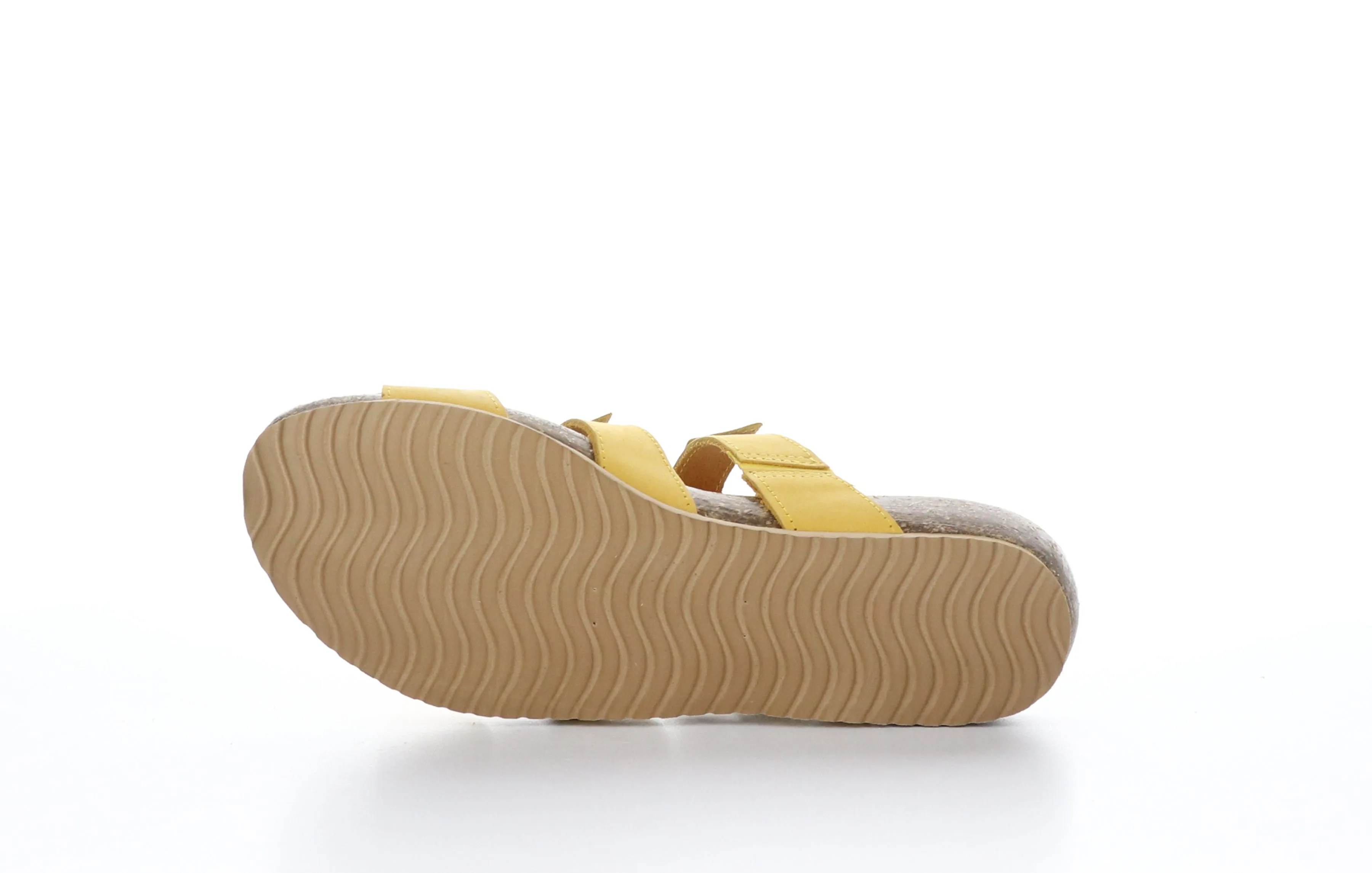 LURE Yellow Strappy Sandals