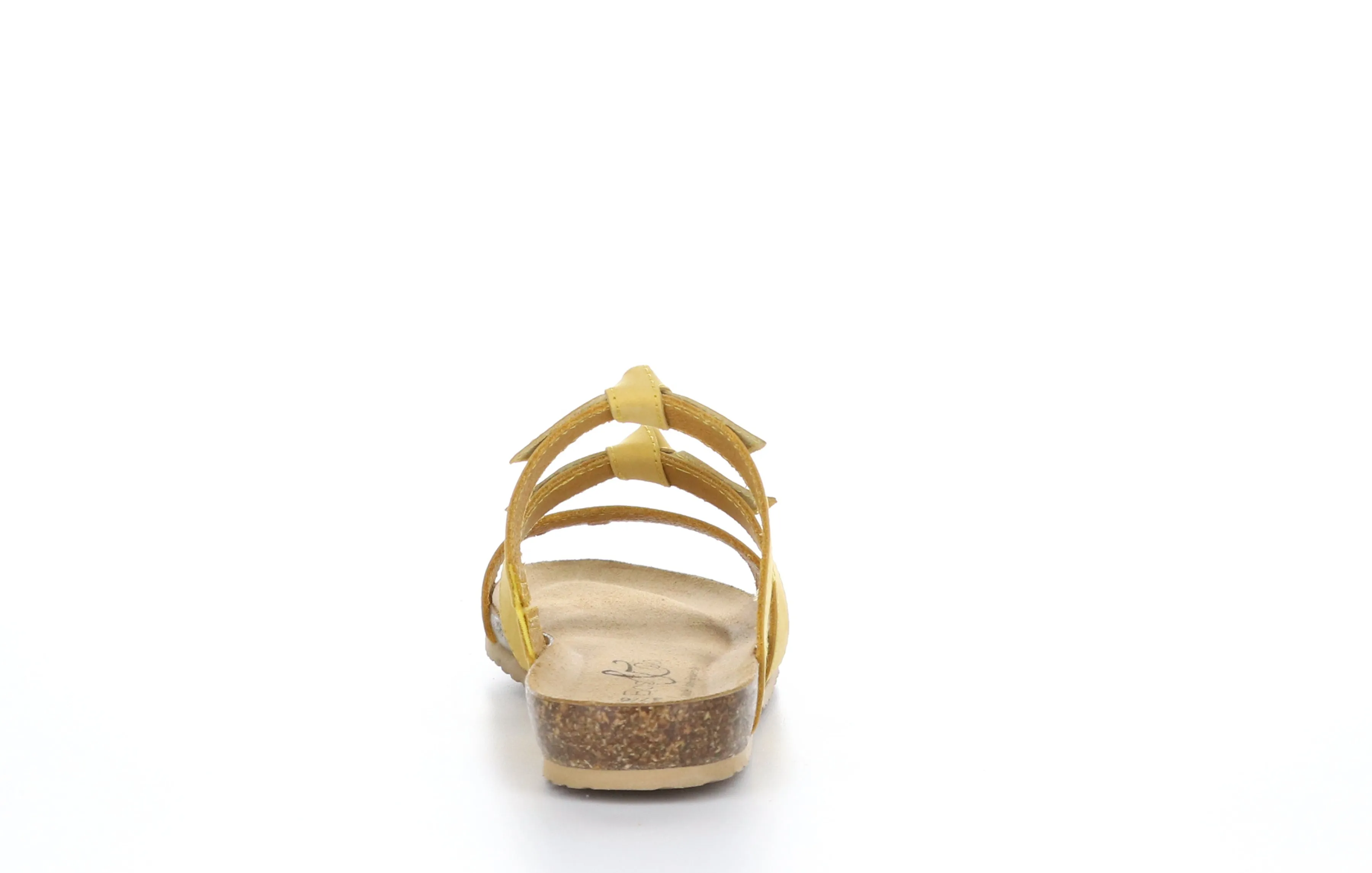 LURE Yellow Strappy Sandals