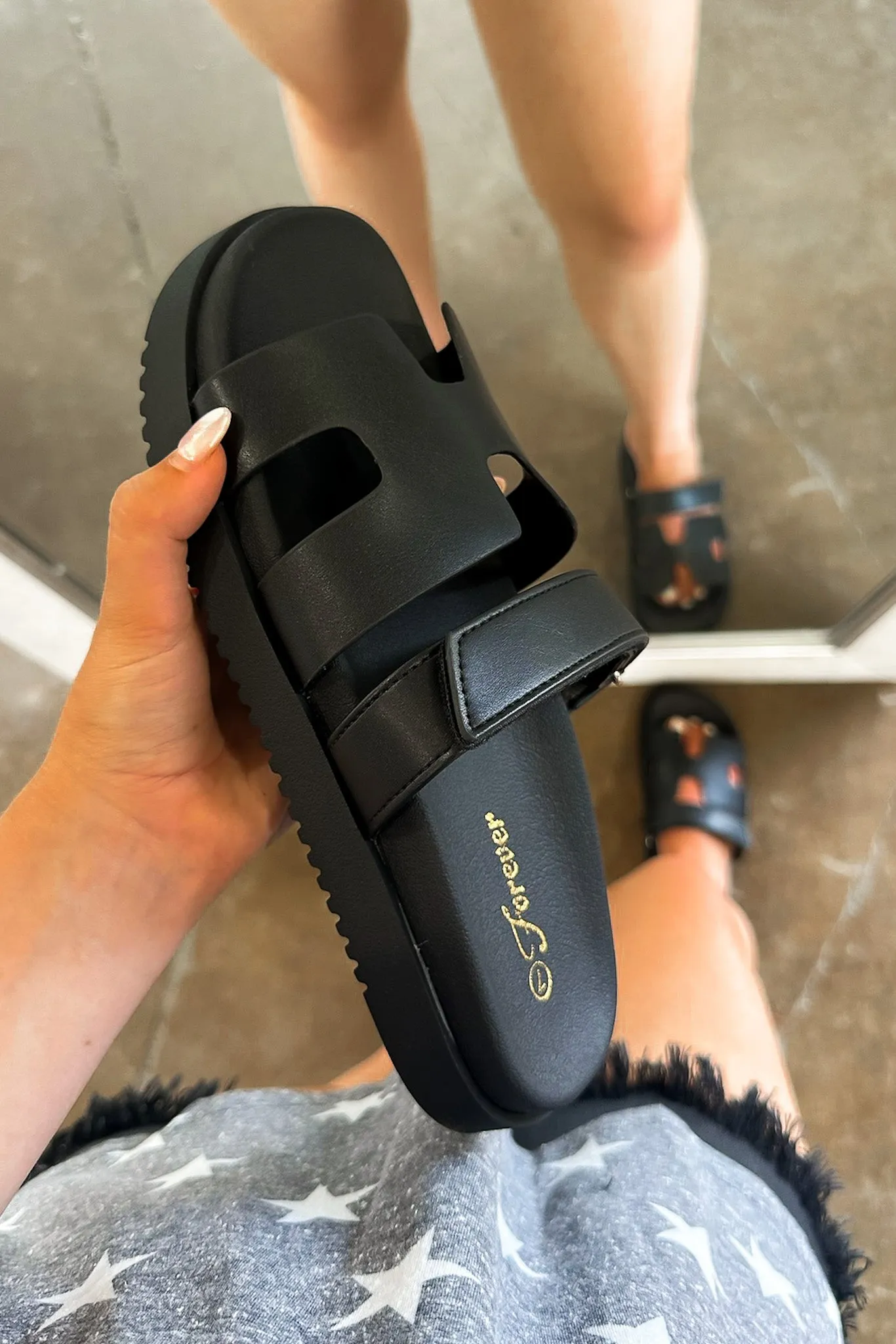 Maven H Velcro Strap Sandals - FINAL SALE