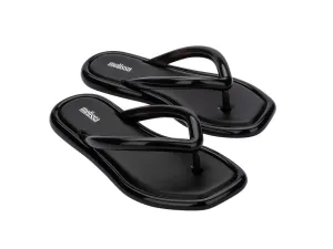 Melissa Airbubble AD Black Thong Flip-Flops
