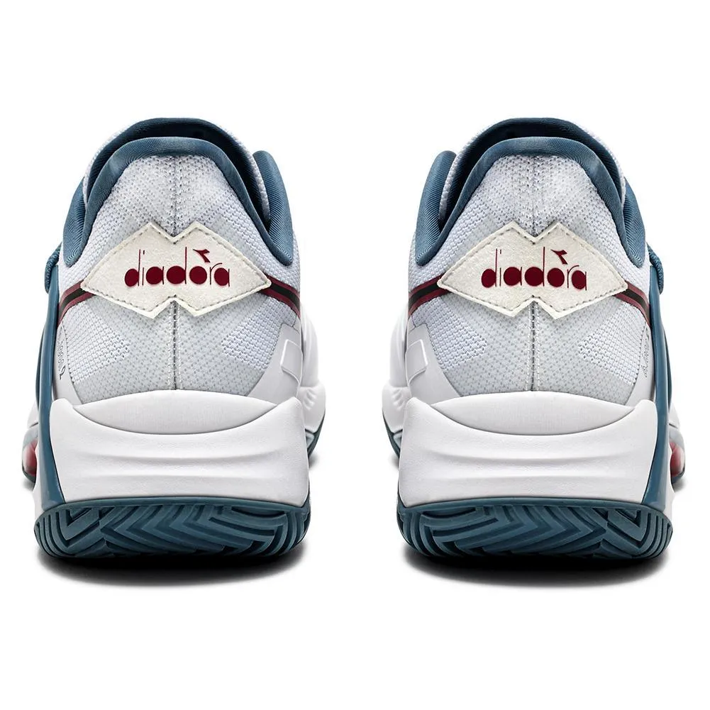 Men's B.Icon 2 AG Tennis Shoes White and Oceanview