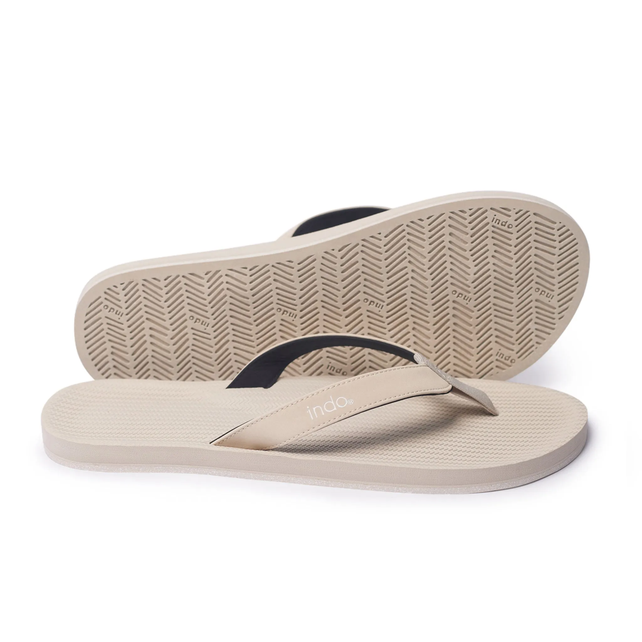 Men's Flip Flops Sneaker Sole - Sea Salt/Sea Salt Sole