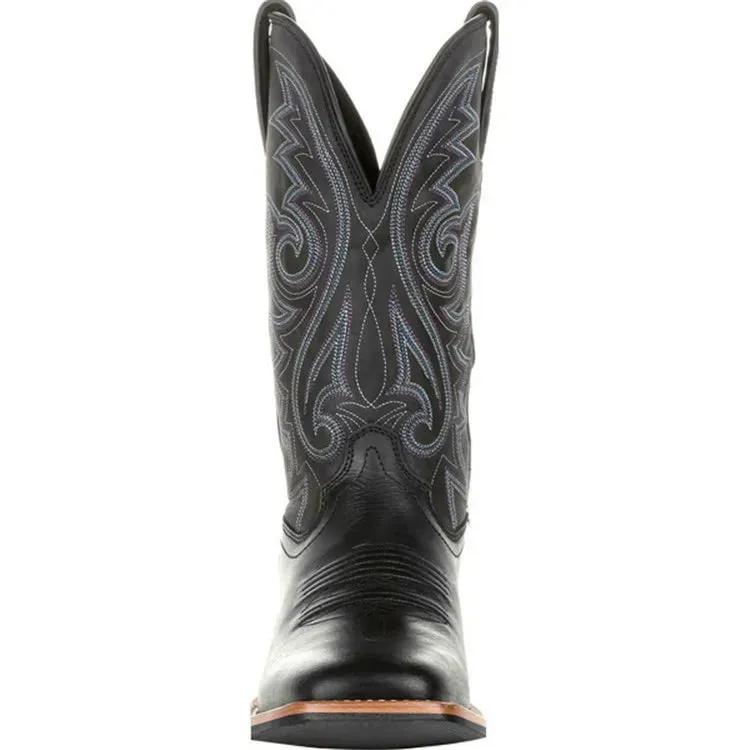 Mid Calf Western Cowboy Boots