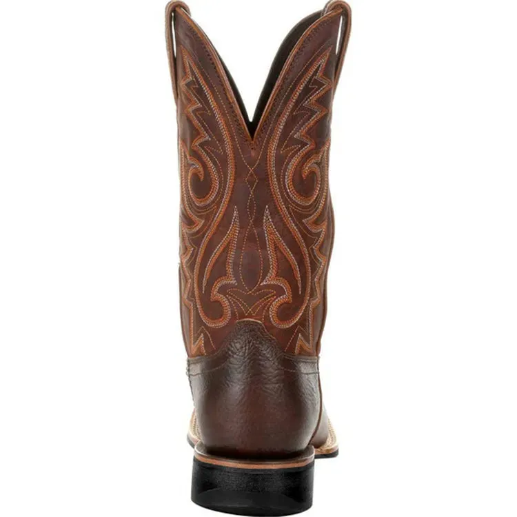 Mid Calf Western Cowboy Boots