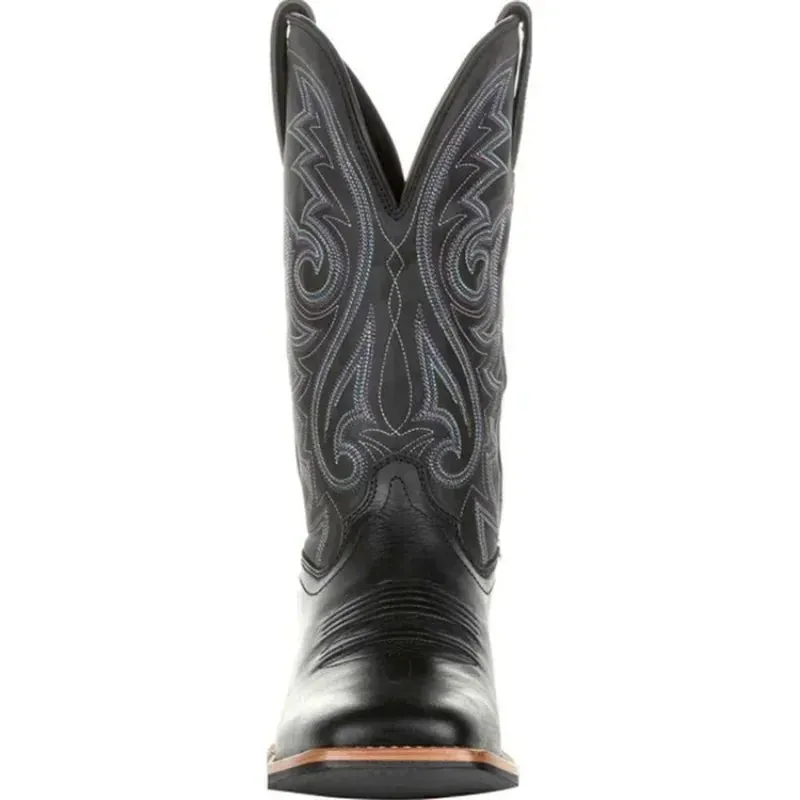 Mid Calf Western Cowboy Boots