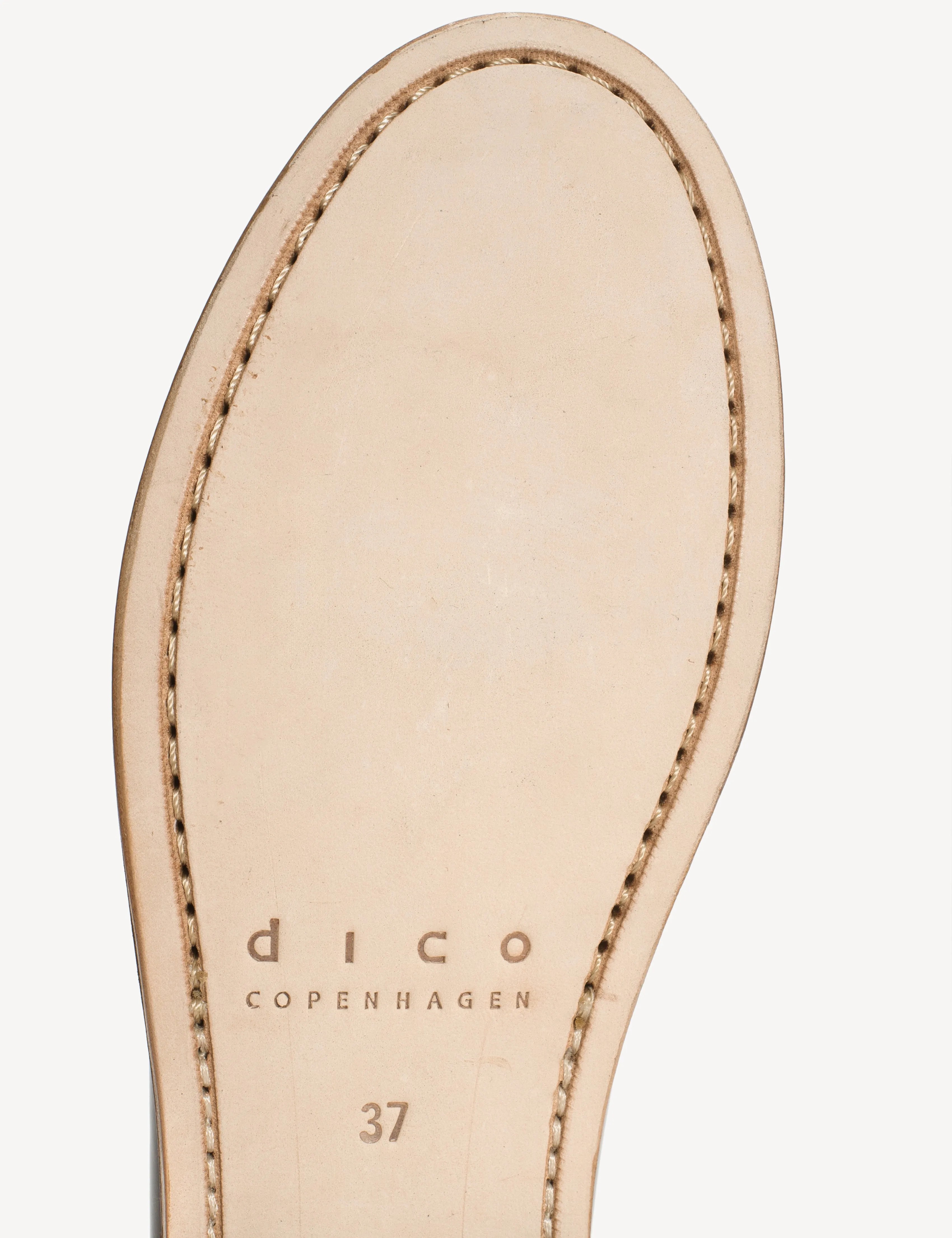 Moccasin Penny Loafer In Brown Polido Leather