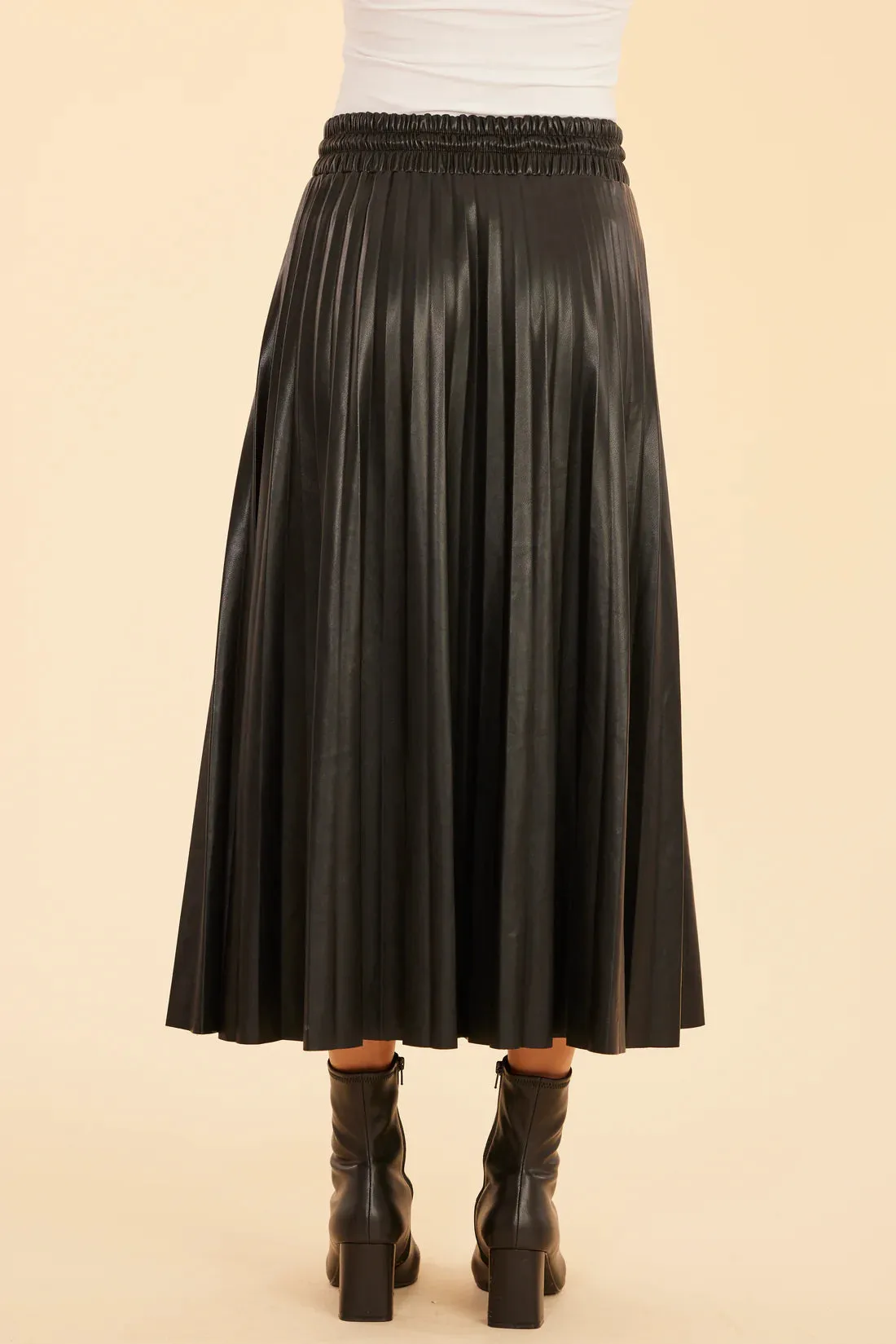 PLEATED DRAWSTRING SKIRT 75462