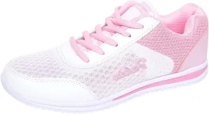 Sneakers for Women Casual Mesh Breathable Lace Up Walking Non Slip Work Shoes Women Jogging Men Casual Dress Shoes Dress Sneakers Black Tennis Shoe Cross Trainer Shoe